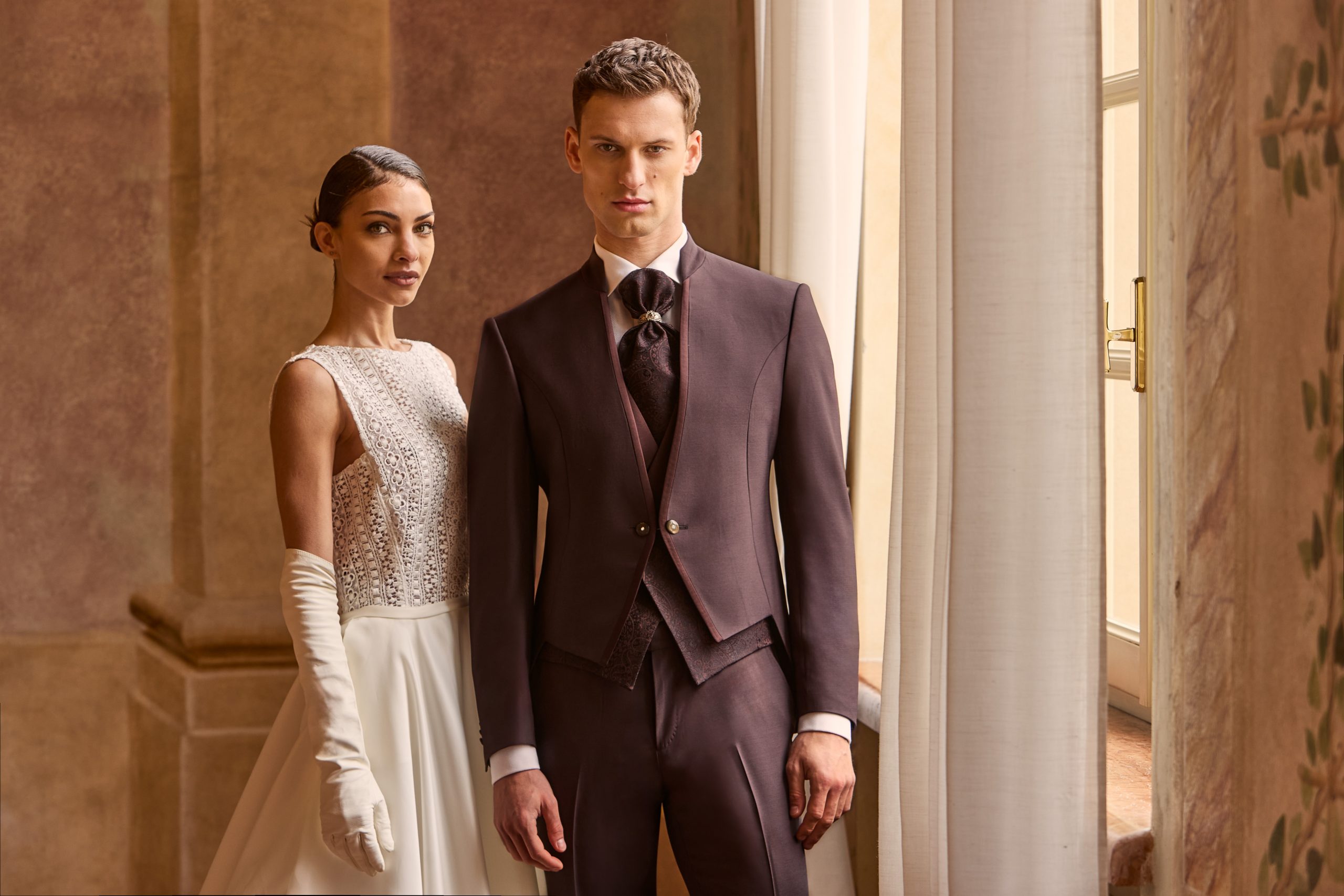 Traje de novio colección Luigi Bianchi - Elegancia italiana con confección artesanal